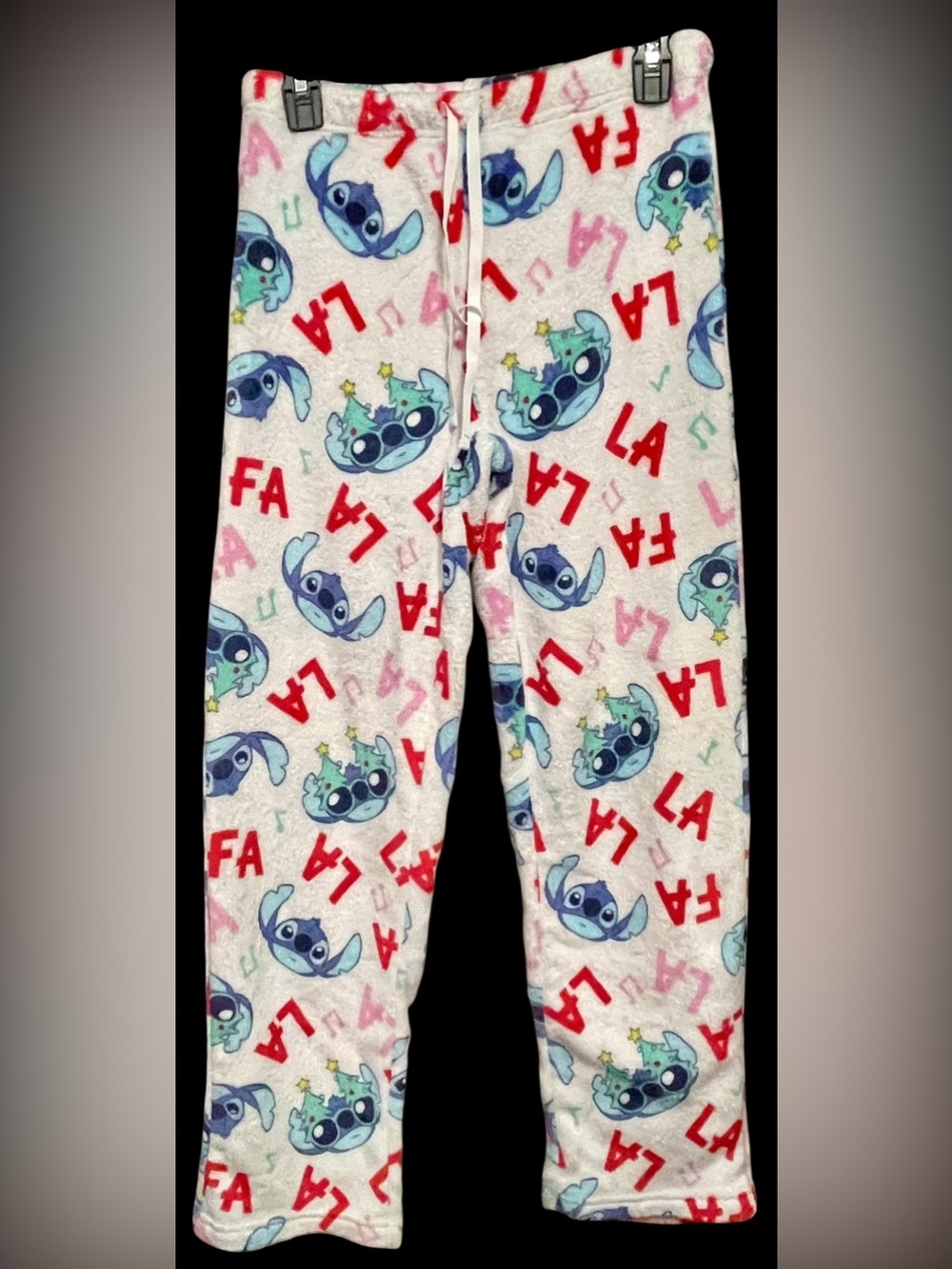 Women’s Small Disney Stitch fleece pants
